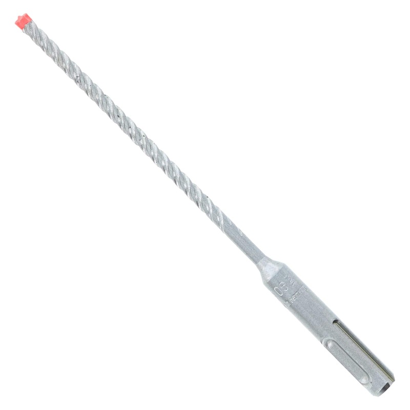 Diablo Rebar Demon SDS-Plus 4-Cutter Full Carbide Head Hammer Drill Bit - 3/16" Diameter, 6" Length, 4" Working Length - DMAPL4040