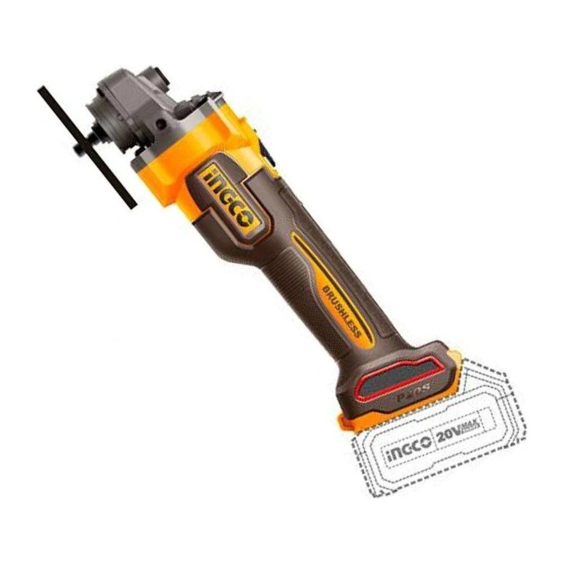 Ingco CAGLI21104 Li-Ion Angle Grinder 20V [Bare Tool]