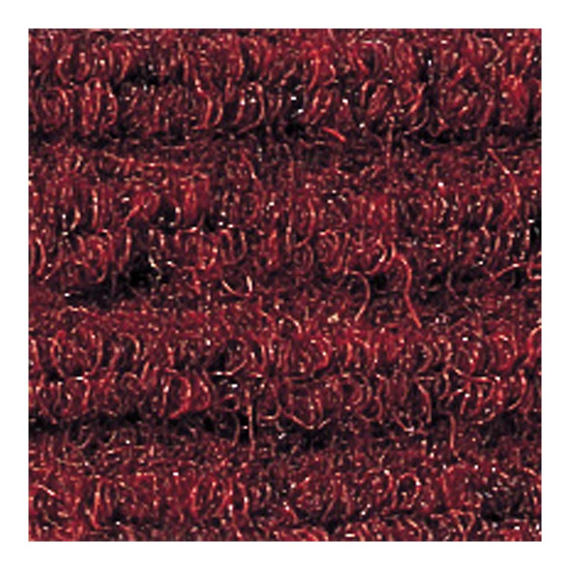 Notrax 117 Heritage Rib Carpeted Entrance Mat for Lobbies and Indoor Entranceways, 4' x 6', Absorbent Indoor Commercial Rug for Home or Office, Red/Black, 117S0046RB