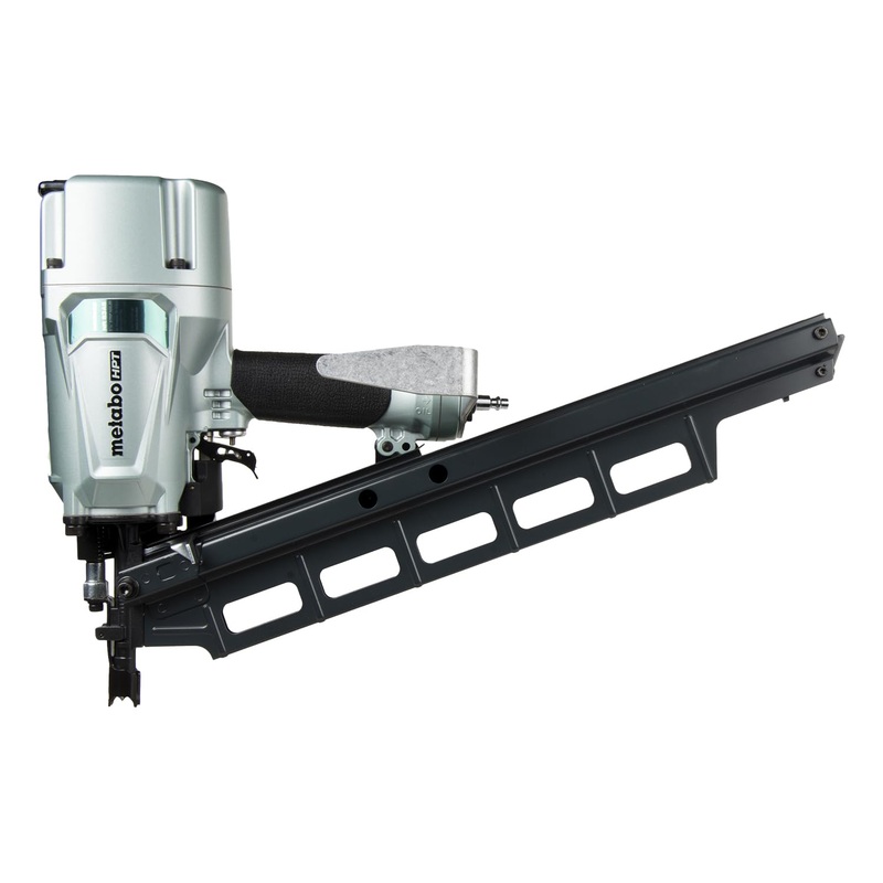 [ USED ]Metabo HPT Framing Nailer | Pneumatic | 2 to 3-1/4-Inch Nails | Tool-less Depth Adjustment | 21 Degree Magazine | Selective Actuation Switch | 5-Year Warranty | NR83A5