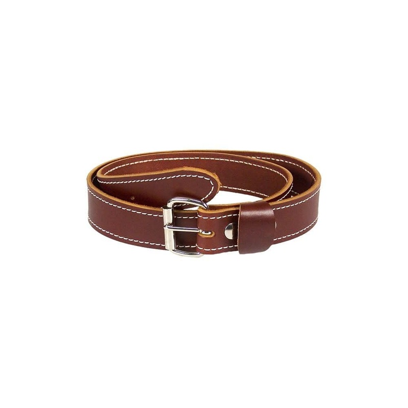 [ USED ]Occidental Leather 5008 LG 1-1/2-Inch Thick Leather Working Man's Pant Belt, Large , Brown