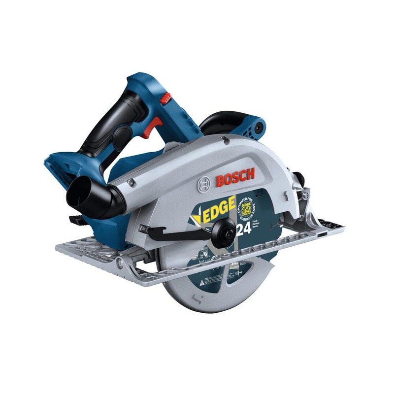 BOSCH GKS18V-25N 18V 7-1/4 In. BITURBO Brushless Circular Saw - High Performance Cordless Saw with 2-1/2 In. Cut Capacity and PROFACTOR System (Bare Tool)