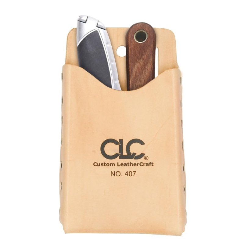 CLC Custom Leathercraft 407 All Purpose Pouch, 4-1/2-In x 7-1/2-In