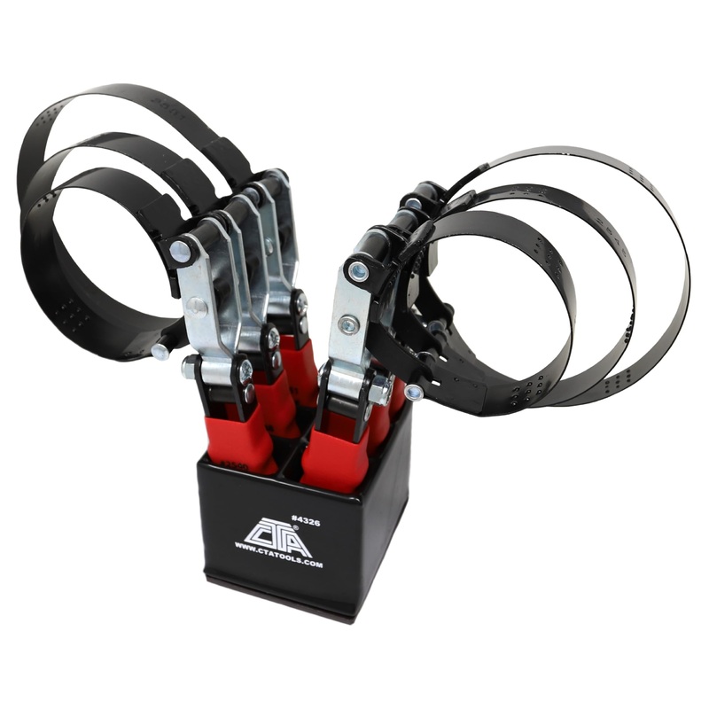 CTA Tools 4326 6pc. Oil Filter Wrench Kit w/Stand