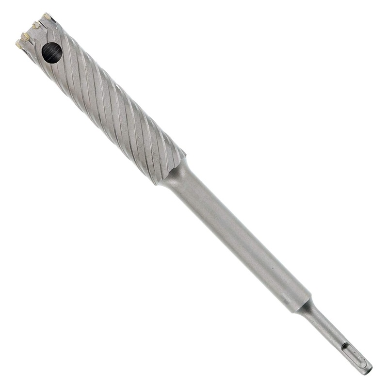 Diablo SDS-Plus Rebar Cutter for Cutting Rebar and Steel in Concrete - 1-1/8" Diameter, 12" Length, 5" Working Length - DMAPLRC1080