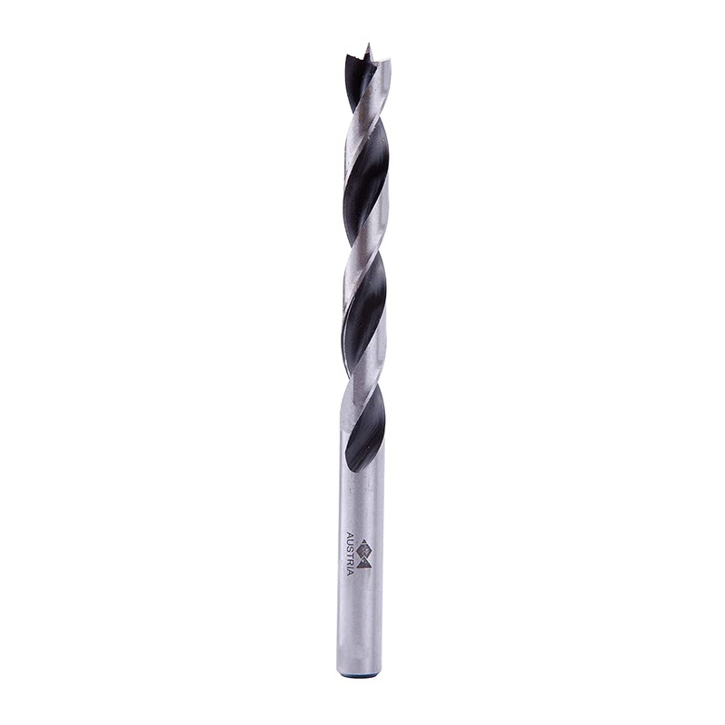 Fisch Brad Point Drill Bit, 3/8" Chrome Vanadium Wood Drill Bit, FSF-003922