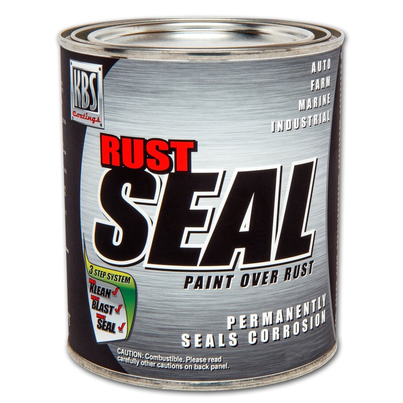 KBS Coatings 4301 Gloss Black RustSeal - 1 Pint
