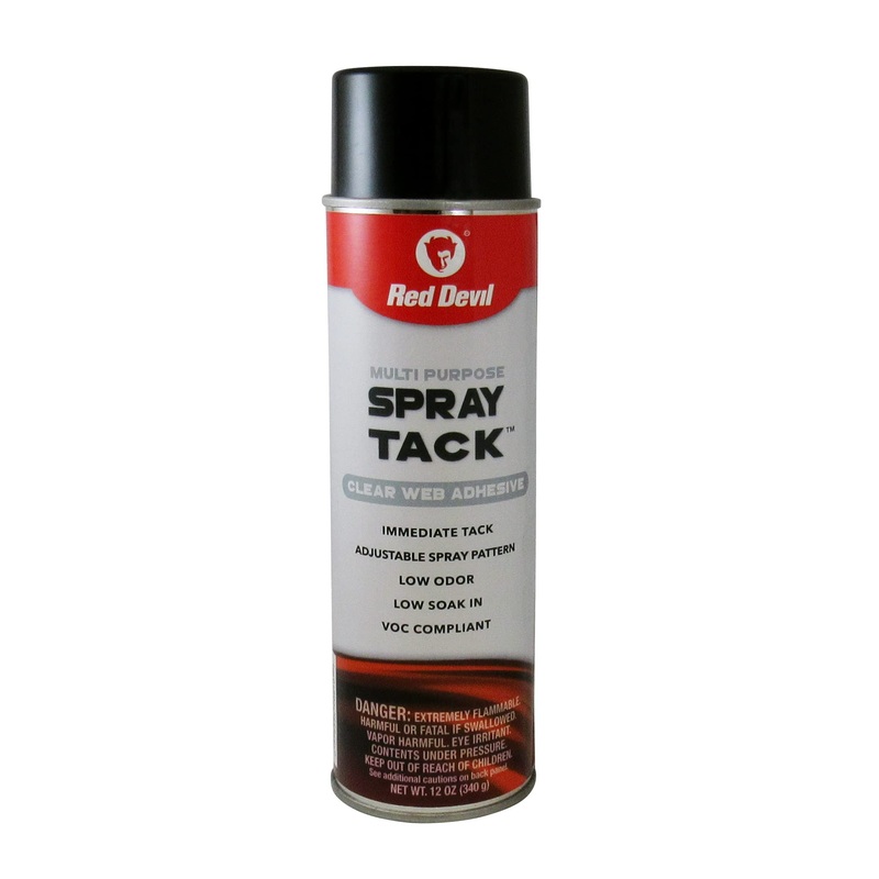 Red Devil 0843DI Multi Purpose Spray Adhesive 12 oz., Pack of 12