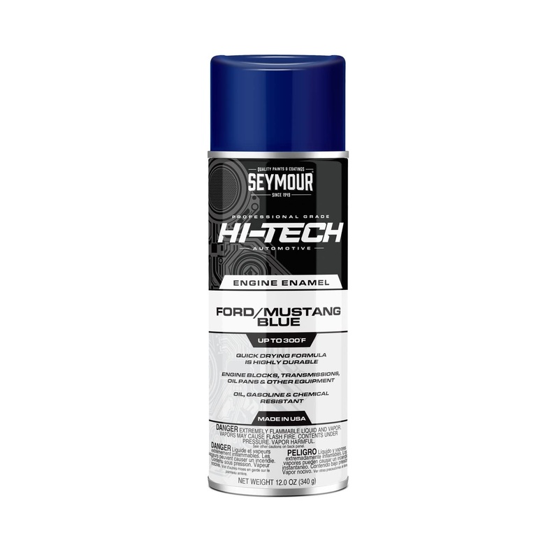 Seymour EN-56 Hi-Tech Engine Spray Paint, Ford and Mustang Blue