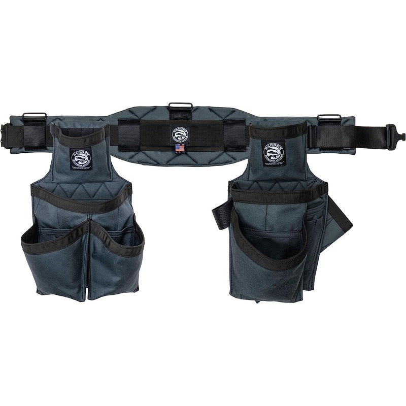 [ USED ]Badger Occidental Leather 461010 M Gunmetal Grey Carpenter Set