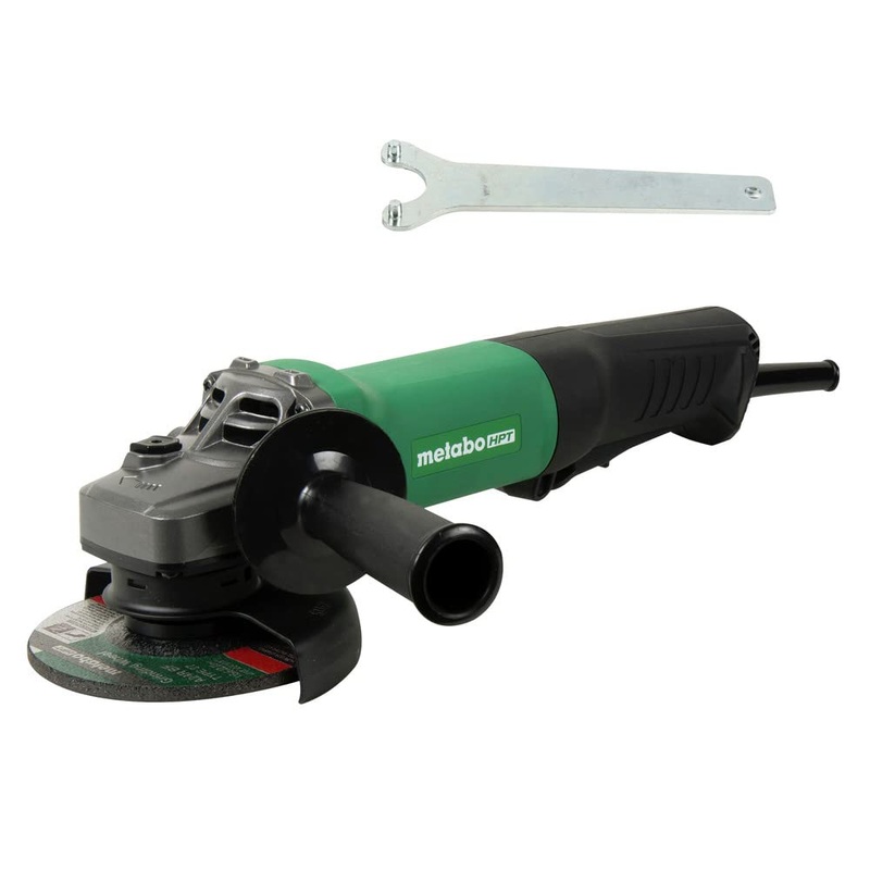 [ USED ]Metabo HPT Angle Grinder, 4.5-Inch, 10.5 Amp, Paddle Switch | G12SE3