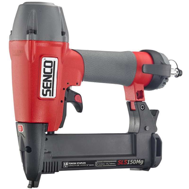 [ USED ]Senco 8C0001N SLS150Mg Medium Wire Finish crown Stapler, Gray/Red