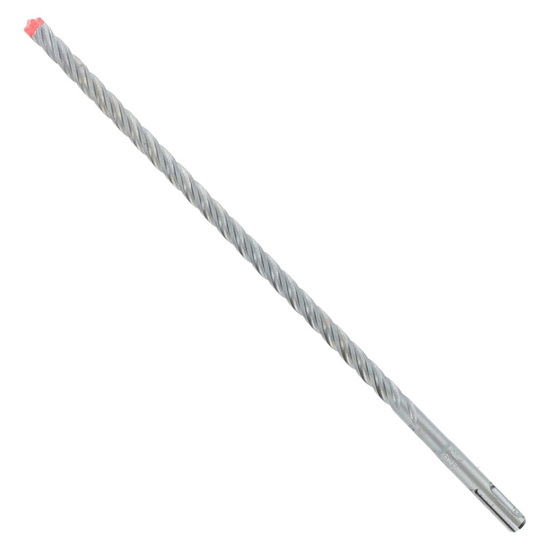 Diablo Rebar Demon SDS-Plus 4-Cutter Full Carbide Head Hammer Drill Bit - 3/8" Diameter, 12" Length, 10" Working Length - DMAPL4160
