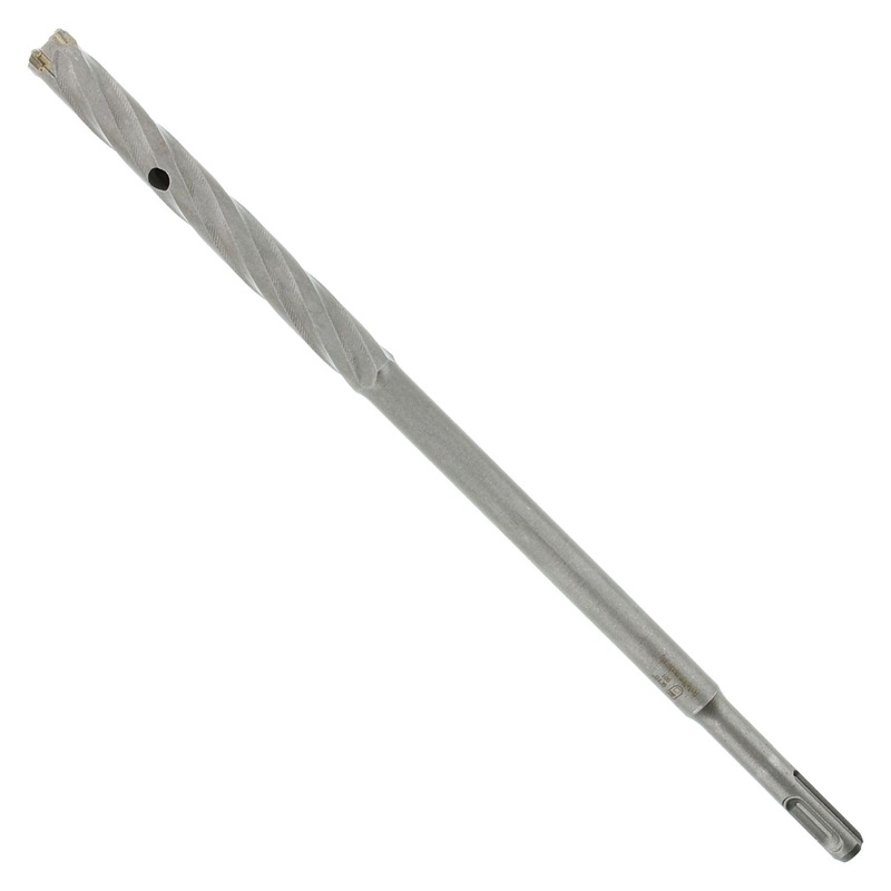 Diablo SDS-Plus Rebar Cutter for Cutting Rebar and Steel in Concrete - 9/16" Diameter, 12" Length, 5" Working Length - DMAPLRC1030