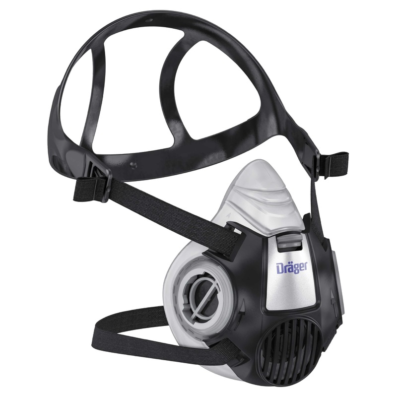 Drger X-plore 3300 Half-Face Respirator Mask, NIOSH Approved