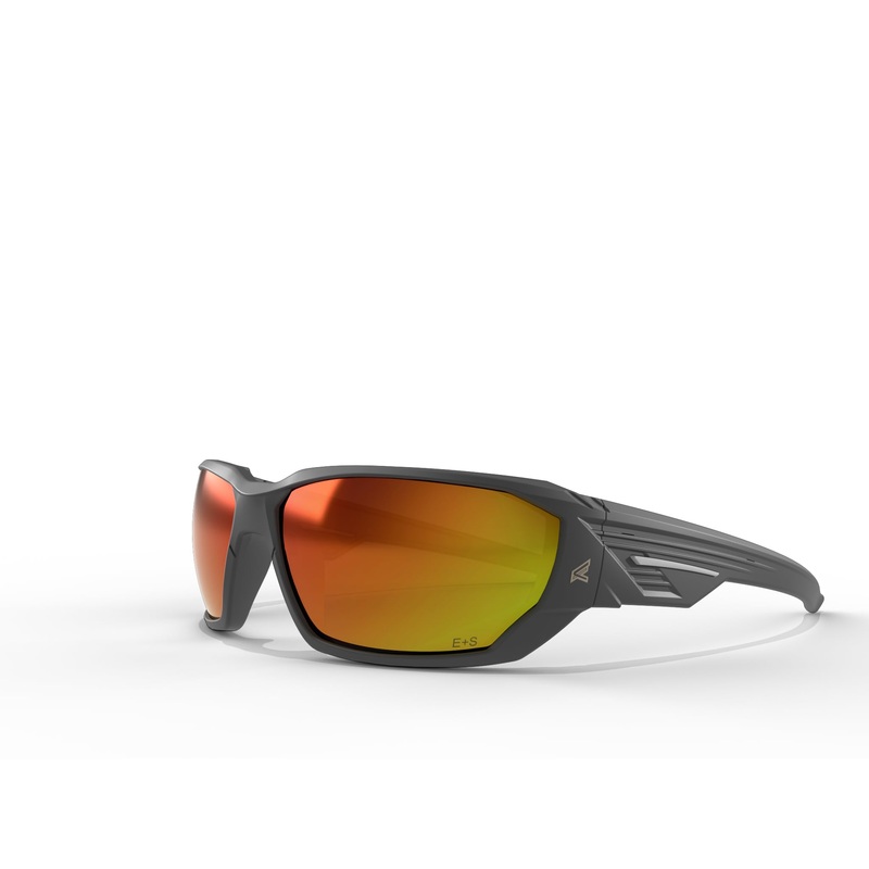 EDGE Dawson Wrap-Around Safety Glasses for Men Premium ANSI Z87.1 Safety Glasses High Impact Rated Non Slip Sunglasses, Protective Eyewear