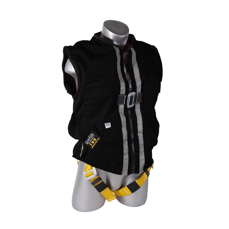 Guardian 02610 Black Mesh Construction Tux Harness, Medium