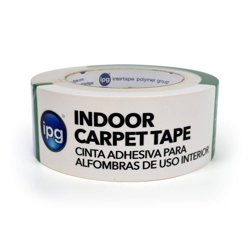 IPG Double-Sided Indoor Carpet Tape, 1.88" x 36 yd (Single Roll)