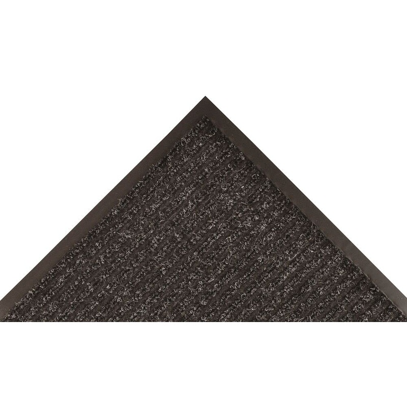 NoTrax 117 Heritage Rib Carpeted Entrance Mat for Lobbies and Indoor Entranceways, 3' x 4', Absorbent Indoor Commercial Rug for Home or Office, Charcoal, 117S0034CH
