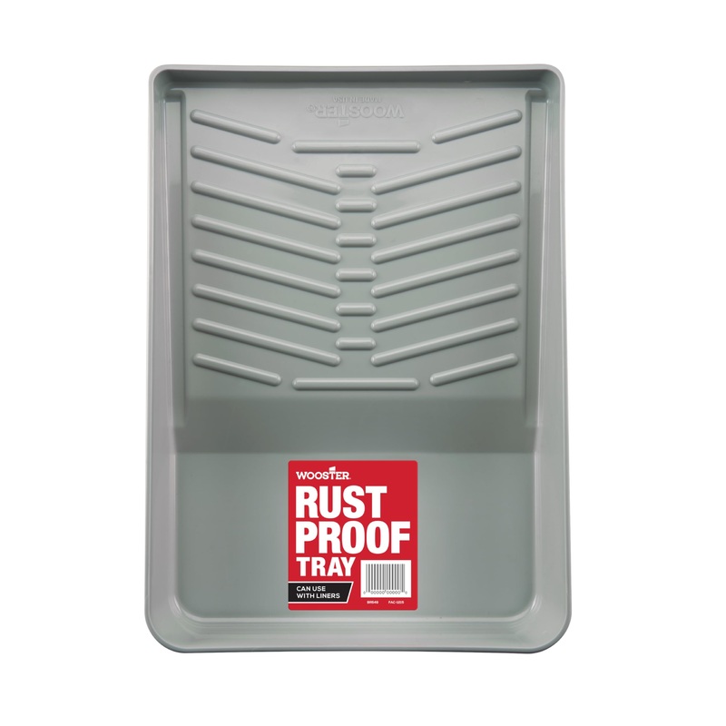 Wooster Brush BR549-11" Deluxe Plastic Tray, 11-Inch , Grey