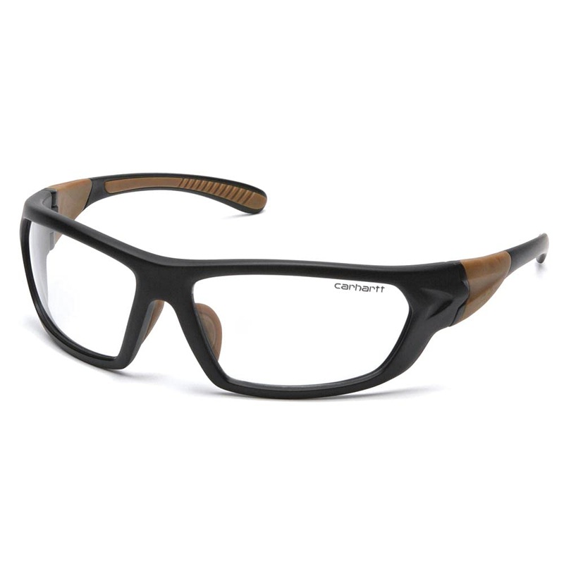 Carhartt Gear CHB291 Carbondale Antique Mirror Polarized Lens - One Size Fits All - Black
