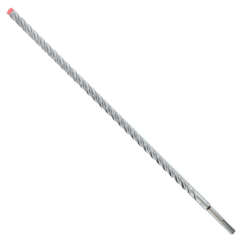 Diablo Rebar Demon SDS-Plus 4-Cutter Full Carbide Head Hammer Drill Bit - 1/2" Diameter, 18" Length, 16" Working Length - DMAPL4200