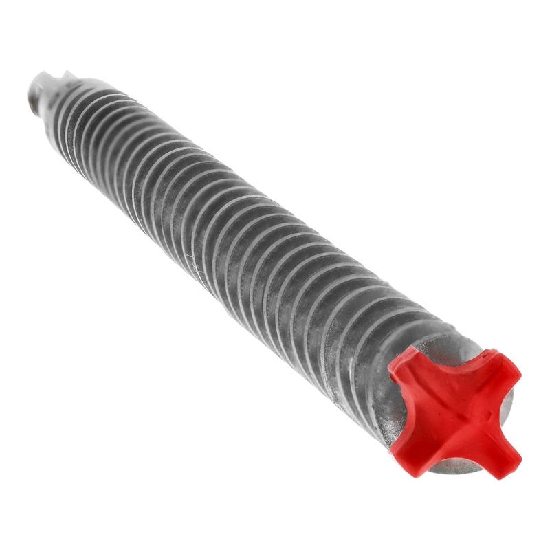 Diablo Rebar Demon SDS-Plus 4-Cutter Full Carbide Head Hammer Drill Bit - 1" Diameter, 18" Length, 16" Working Length - DMAPL4310