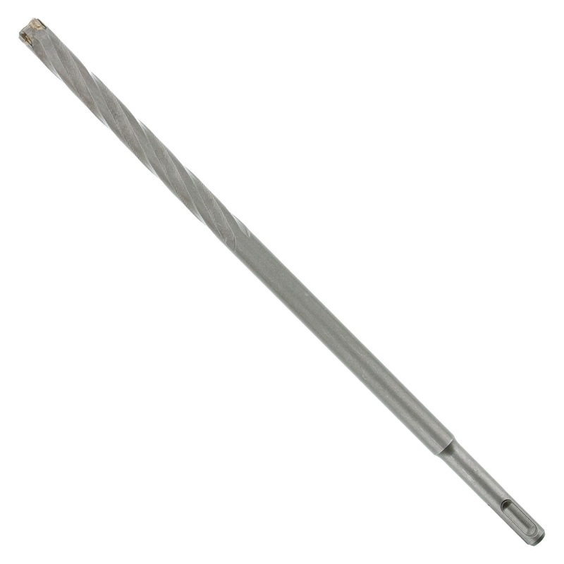 Diablo SDS-Plus Rebar Cutter for Cutting Rebar and Steel in Concrete - 1/2" Diameter, 12" Length, 5" Working Length - DMAPLRC1020
