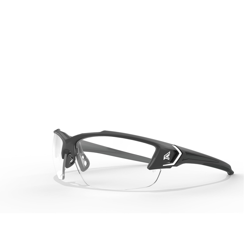 EDGE Khor G2 ANSI Z87 Safety Glasses for Men: Shatter Resistant, Anti-Slip Frames, Nylon Lenses, Clear Z87 Safety Glasses for Men