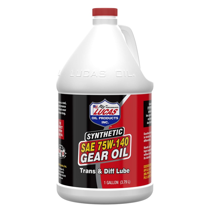 Lucas Oil 10122 Synthetic SAE 75W-140 Gear Oil - 1 Gallon