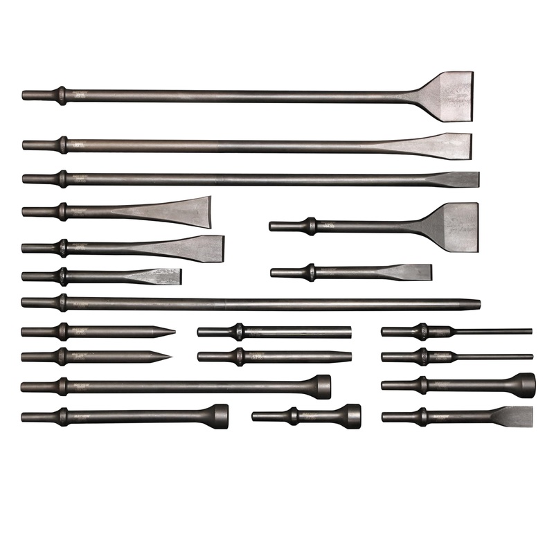 Mayhew Tools 32090F Pneumatic Set, Black Oxide Finish, 20-Piece