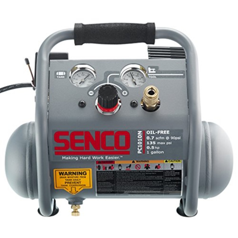 Senco 1/2 Hp Finish & Trim Portable Hot Dog Compressor