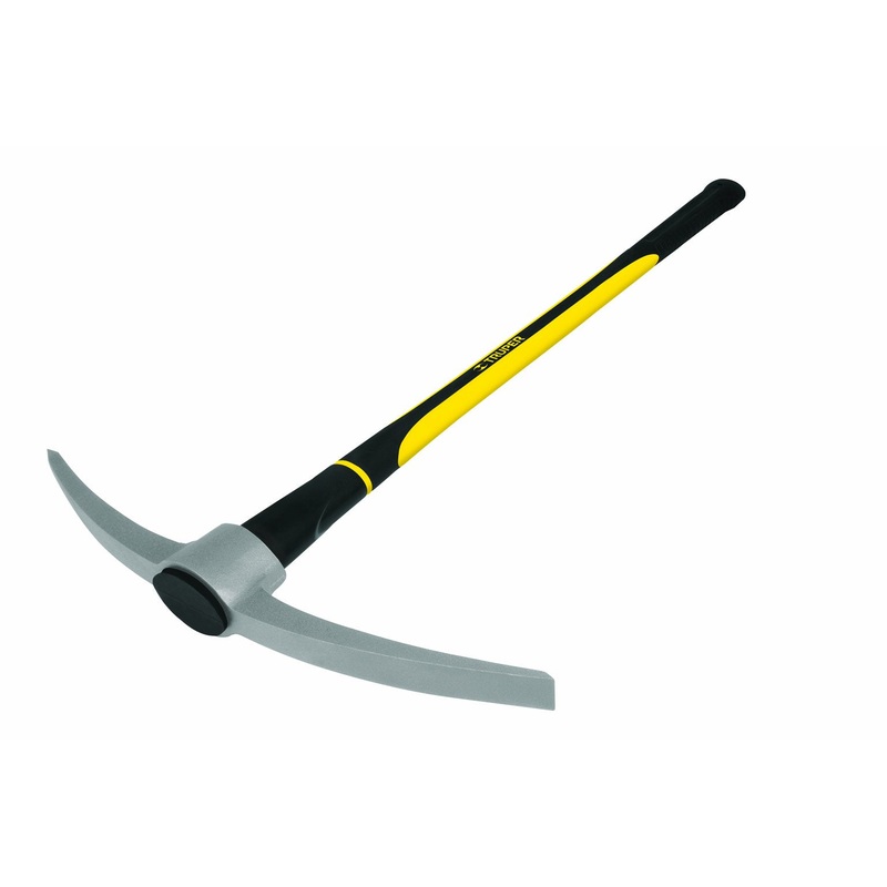 Truper 31646 Railroad Pick, Fiberglass Handle, 6-Pound, 36-Inch