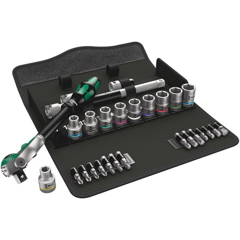 8100 SC 6 Speed 1/2 25 PC 1/2" Drive Metric