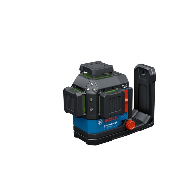 BOSCH GLL330-80CGN 18V 360 Connected Green-Beam Three-Plane Leveling and Alignment Laser - Versatile, High-Visibility Laser with VisiMax Technology and Bluetooth Connectivity (Bare Tool)