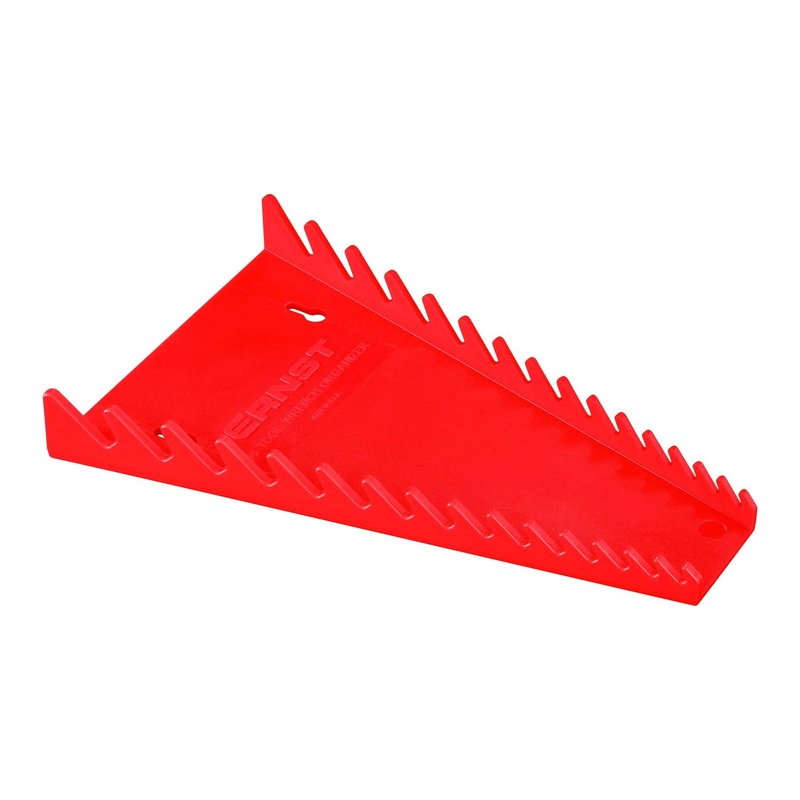 ERNST 5066 Standard 15 tool Wrench Organizer - Red
