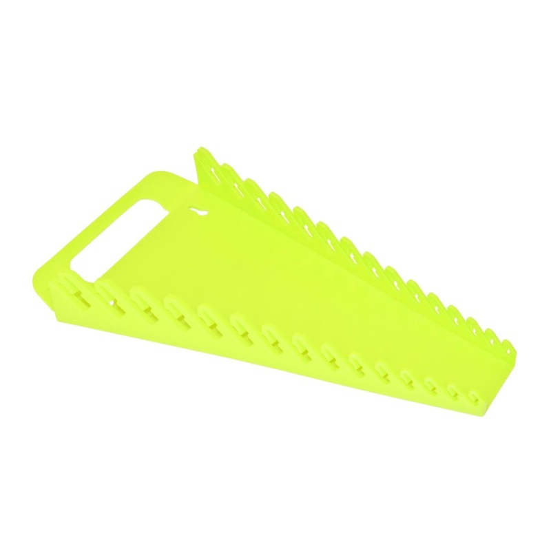 ERNST 5082HV Gripper Wrench Organizer, 15 Tool, High-Visibility