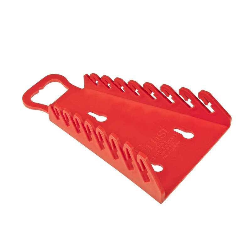 Ernst Manufacturing 5146-Red Gripper Reverse Wrench Organizer, 8 Tool, Red