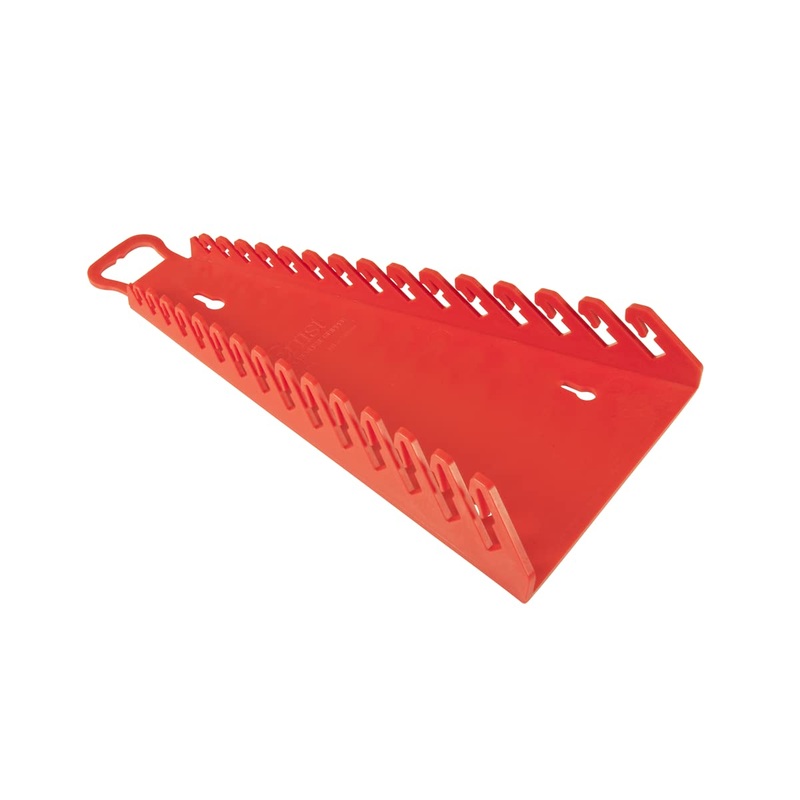 Ernst Manufacturing 5188-Red Gripper Reverse Wrench Organizer, 15 Tool, Red