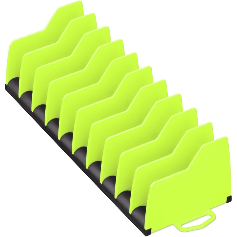 Ernst Manufacturing Plier Pro Premium No-Slip Plier Organizer: Toolbox Organization Solution for Pliers, Cutters, Slip Joint Pliers (Hi-Viz) - Made in USA