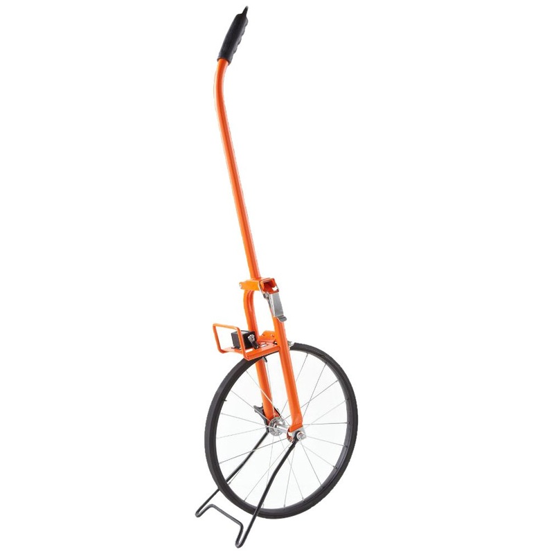 Keson MP401 Metal Frame Measuring Wheel with Spoked Wheel (Graduations: ft.), 15-1/2-Inch Diameter
