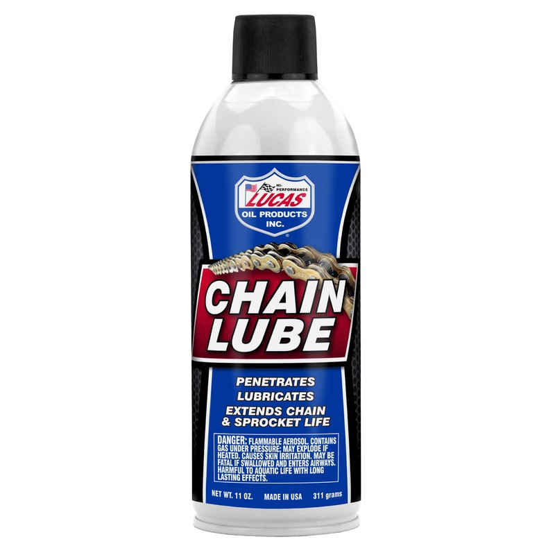 Lucas Oil 10393 Chain Lube Aerosol - 11 Ounce