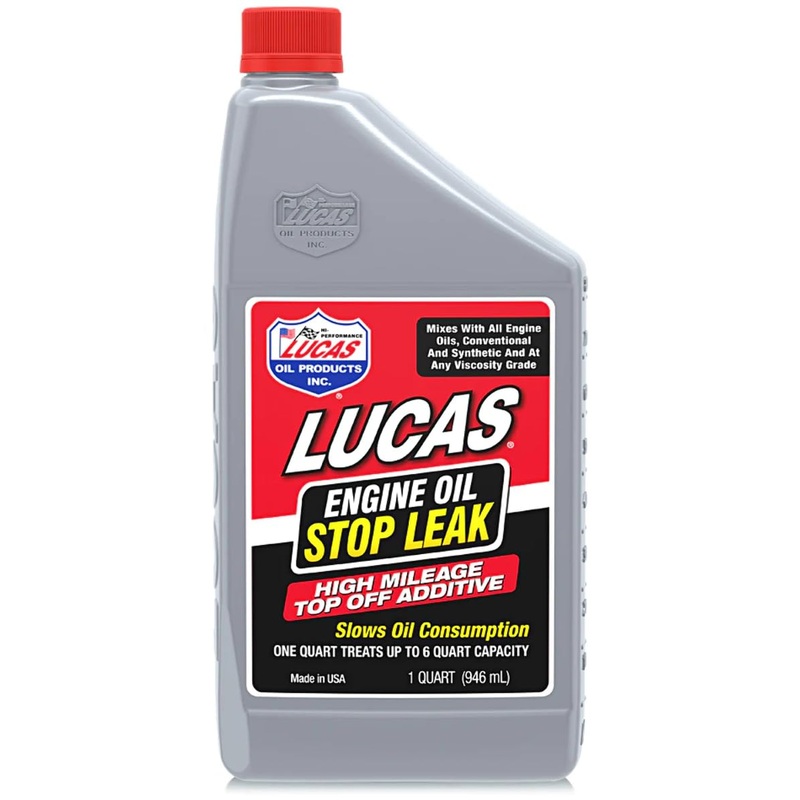 Lucas Oil Engine Oil Stop Leak Top Off Additive/12x1/Quart