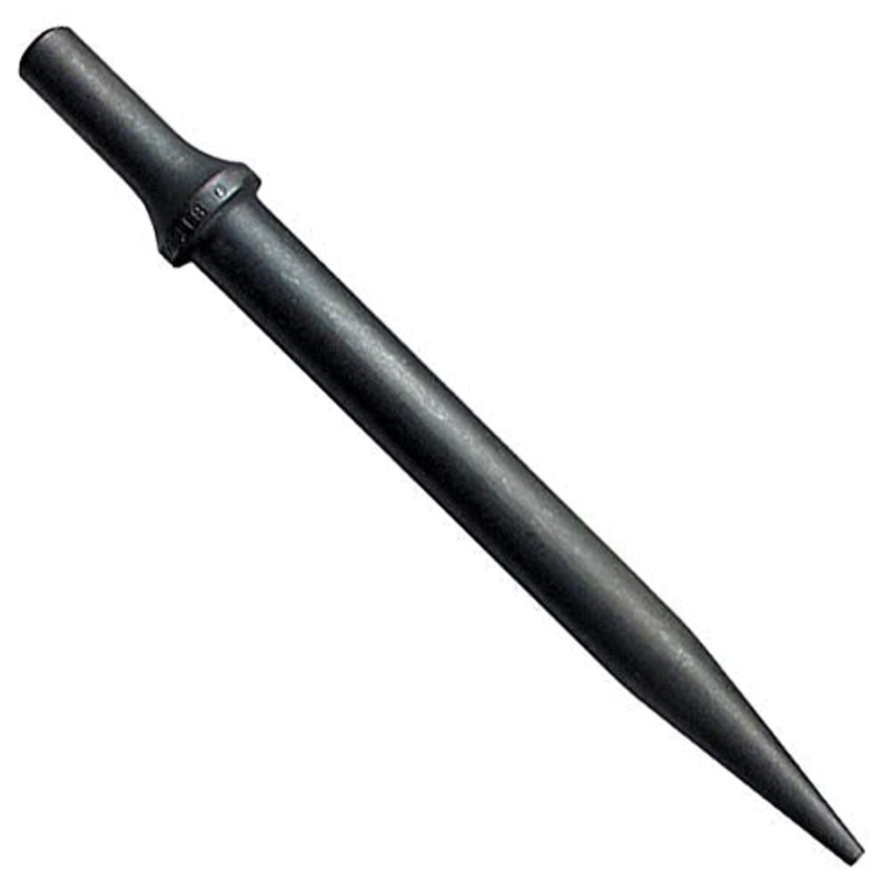 Mayhew Tools 31999HT Pneumatic Taper Punch, .498 3/16" x 7-1/2" Hang Tag, Black Oxide Finish