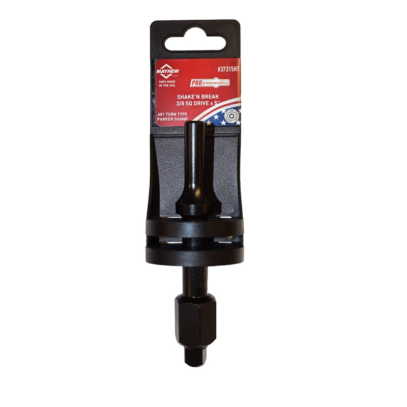 Mayhew Tools 37315HT Pneumatic Bolt Breaker, 3/8-Inch, Hang Tagged , Black