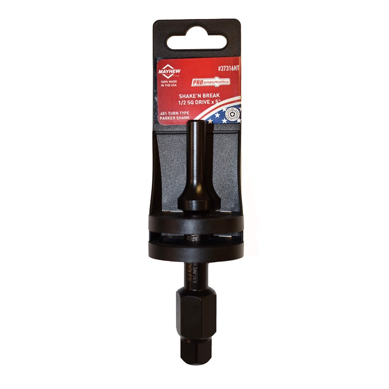 Mayhew Tools 37316HT Pneumatic Bolt Breaker, 1/2" Hang Tag, Black Oxide Finish