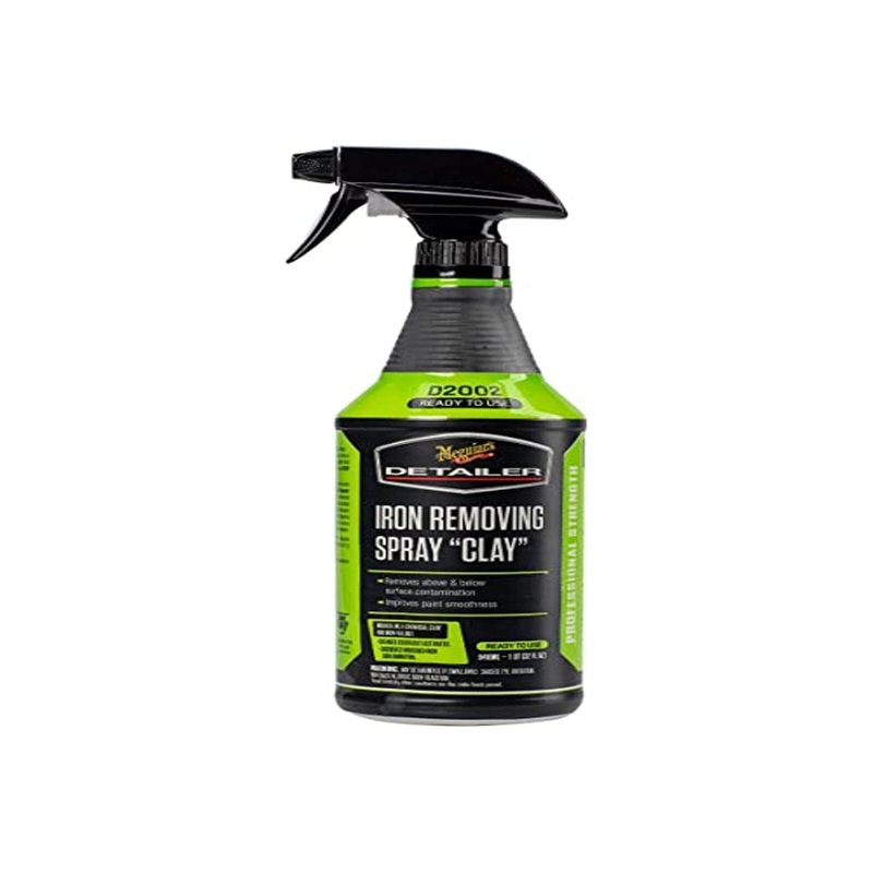 Meguiar's DRTU200232 Iron Removing Spray Clay, 32 Fluid Ounces