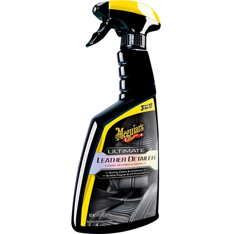 Meguiar's G201316EU Ultimate Leather Detailer 473 ml cleans, restores & protects leather