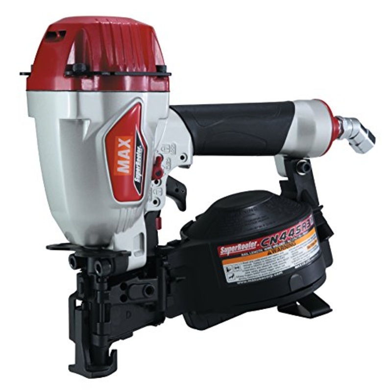 MAX USA (CN445R3) SuperRoofer Roofing Coil Nailer up to 1-3/4 In.
