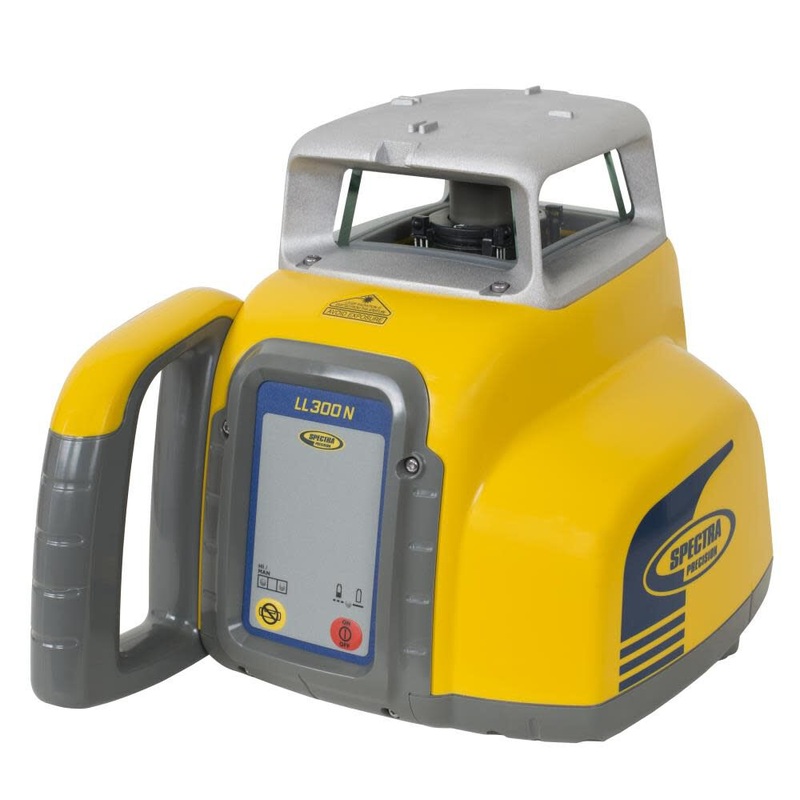 Spectra Precision Laser Level Kit - 15ft Grade Rod/Inches and Tripod